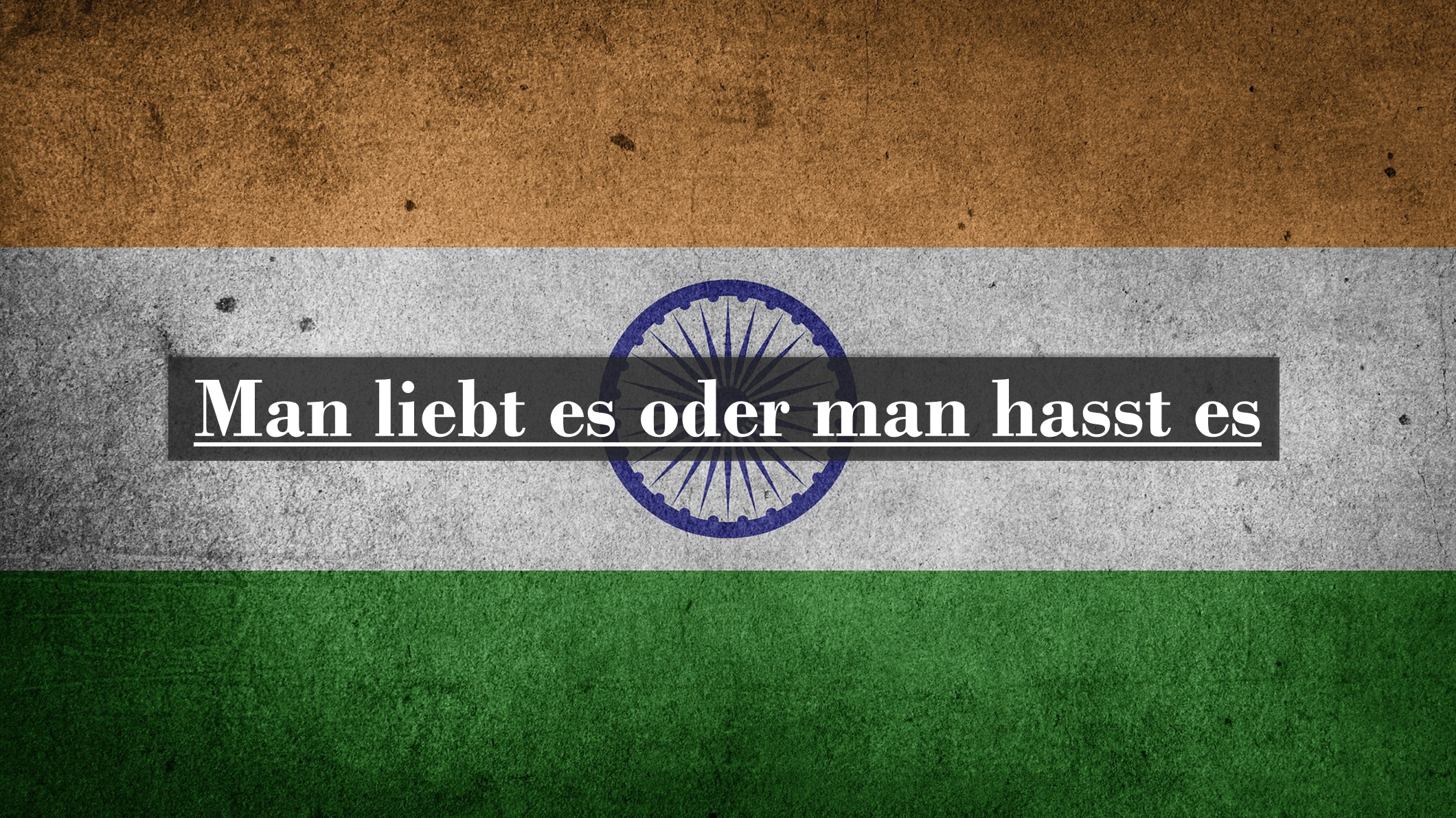man liebt es oder man hasst es titel